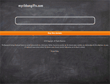 Tablet Screenshot of myribbongifts.com